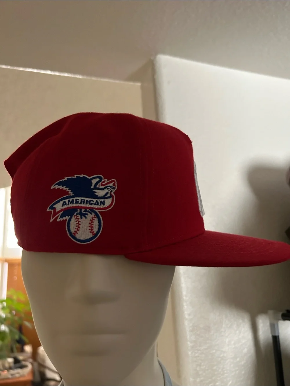 47 Kids Red New York Yankees Hat with White Logo